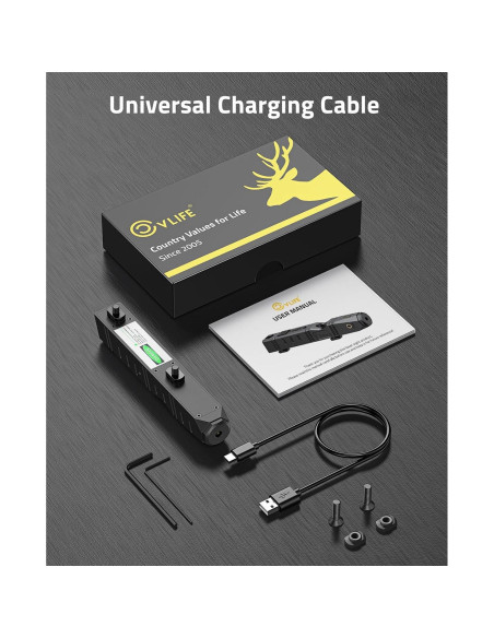 Visor Láser CVLIFE Verde para Rifle M-Lok Recargable