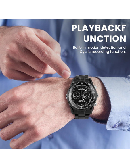 Cámara de Seguridad Mini ZOGGCOX Reloj HD 1080P con 32GB