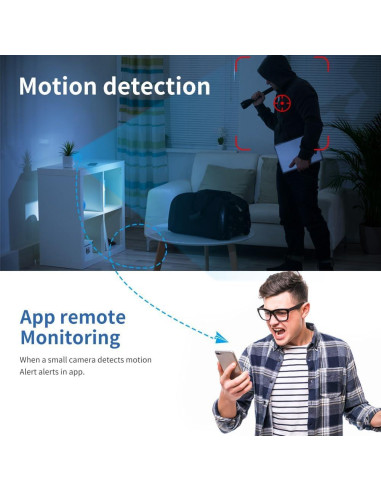 Cámara Oculta 1080P HD Xuansimmlve con Almacenamiento en Nube