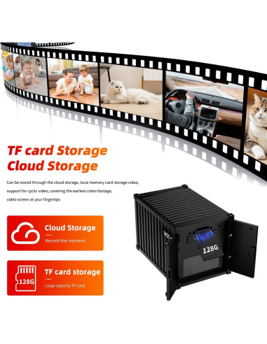 Cámara Oculta 1080P HD Xuansimmlve con Almacenamiento en Nube