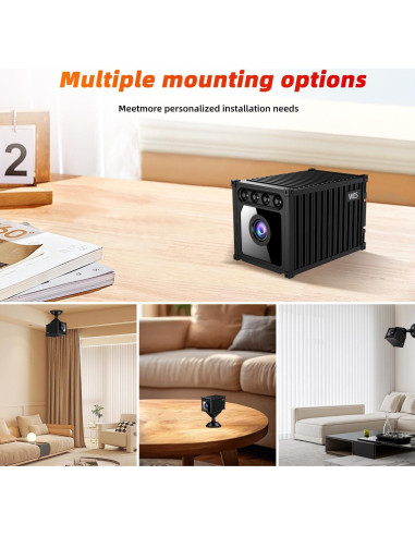 Cámara Oculta 1080P HD Xuansimmlve con Almacenamiento en Nube