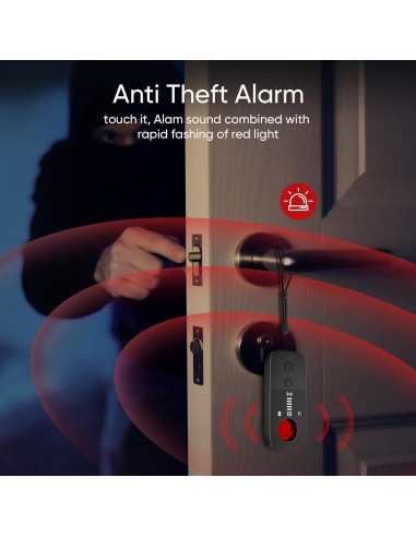 Detector de Cámaras Ocultas Camgyeum A007 - 6 Niveles Sensibilidad