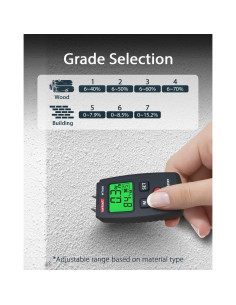 Medidor de Humedad Digital Wintact WT660 para Madera y Construcción 2