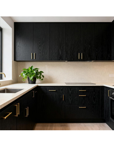 Papel Contacto Autoadhesivo Yancorp 40.64x304.8cm Negro Mate