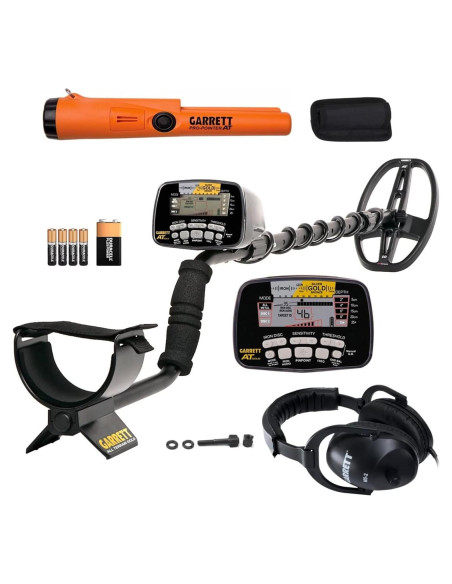 Detector de Metales Garrett A.T. Gold a Prueba de Agua 3.1 kg