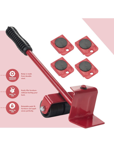 Elevador de Muebles Primo Supply - Herramienta de Deslizamiento 150 KG