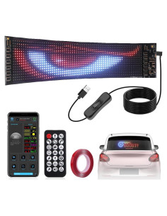 Luz LED Ojos del Diablo UPXSXT 9.19x37.43 cm Control APP