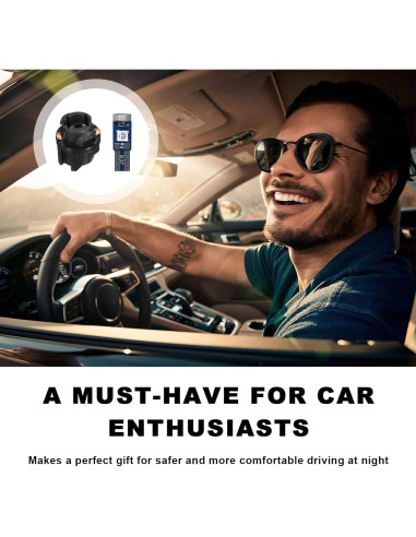 Augeny 20PCS Bombillas LED T5 para Tablero de Coche Azul