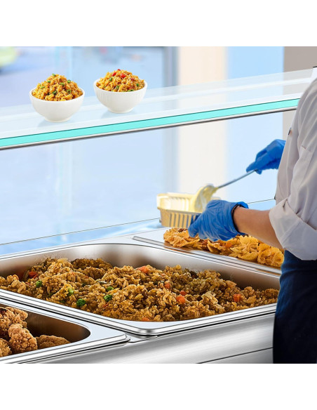 Calentador de Comida Eléctrico WILPREP 3 Bandejas 32.5x26.4cm