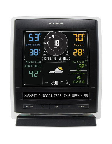 Estación Meteorológica Inalámbrica AcuRite 01517RM 5-en-1