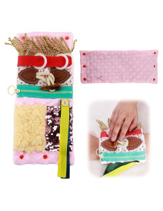 Manta Sensorial para Demencia HNYG 14x31 cm Alivio Ansiedad