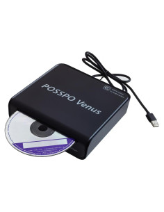 Reproductor de CD DVD para coche POSSPO Venus USB CarPlay