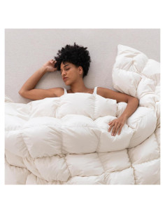 Edredón de Plumas de Ganso Tres Gansos King 750 Relleno