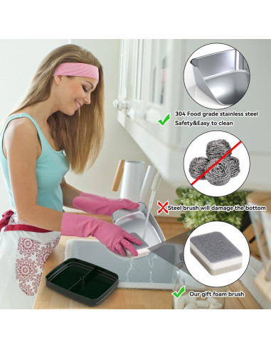 Caja de Almuerzo Calentada Eléctrica Sitlais 3L Verde Doble Capa