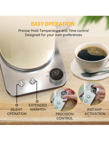 Hervidor Eléctrico BOHOME BGKT18-S10 1.8L Acero Inoxidable 1200W