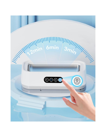 Limpiador Ultrasónico Inteligente Walpreson 650ml Acero Inoxidable