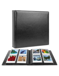 Álbum de Fotos Polaroid Ruibytree 192 Bolsillos Negro