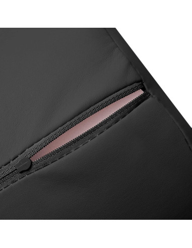 Cojín de Masaje Redondo Jumbo Saloniture 66x23x16cm Negro