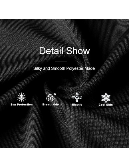 12 Piezas Máscaras Balaclava UV Refrigerantes para Verano