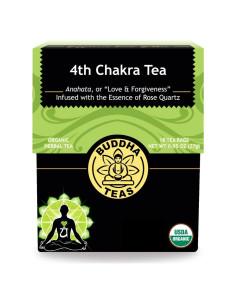 Té Herbal Orgánico Buddha Teas 4to Chakra - 18 Bolsitas