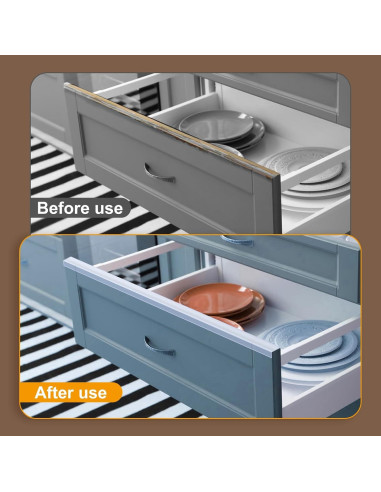 20 Piezas Protector de Borde de Gabinete CHolic 45.72cm 19.05mm