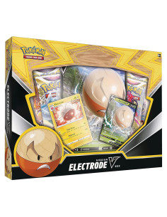 Caja Hisuian Electrode V Pokémon TCG con 4 Paquetes