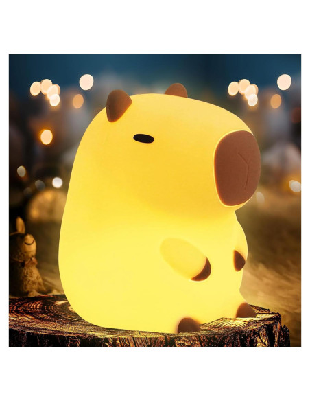 Luz Nocturna Capibara CUENIGELF LED Regulable 13x11cm