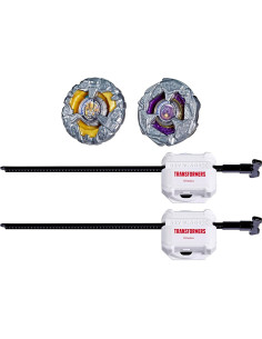 Beyblade X Transformers Bumblebee vs Shockwave 2 Peonzas 2