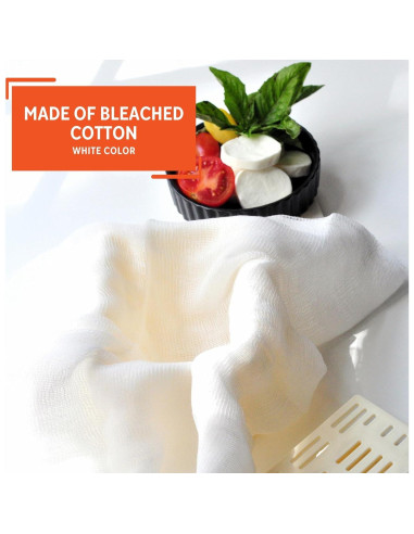 Gasa de Algodón IMUSA 88.9 x 177.8 cm Blanca Reutilizable