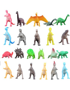 Juego de 82 Mini Dinosaurios ValeforToy para Fiesta Infantil 2