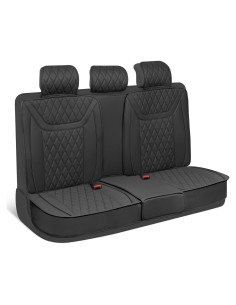 Funda de Asiento Trasero MotorBox Cuero Sintético Ranch Negro