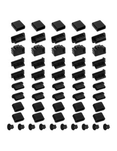 55 Tapas de Puerto USB Silicona Antipolvo SynHHergyx