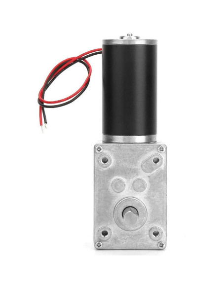 Motor de Engranaje DC 24V FTVOGUE 100-500RPM Eje 8mm Motor de Engranaje DC 24V FTVOGUE 100-500RPM Eje 8mm