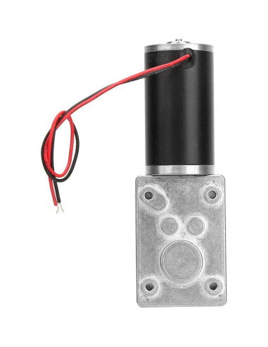 Motor de Engranaje DC 24V FTVOGUE 100-500RPM Eje 8mm