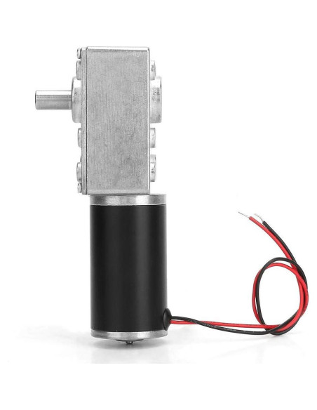 Motor de Engranaje DC 24V FTVOGUE 100-500RPM Eje 8mm Motor de Engranaje DC 24V FTVOGUE 100-500RPM Eje 8mm