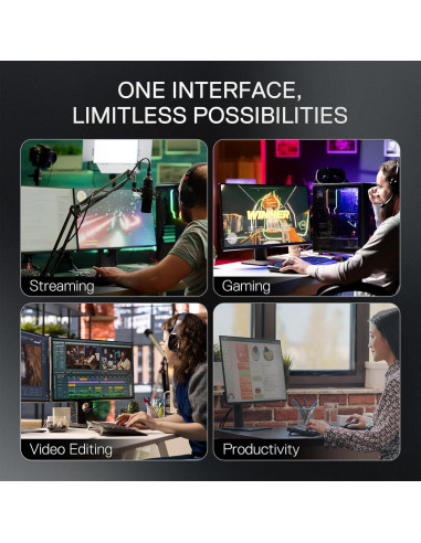 Controlador de Transmisión Redragon SS551 - Pad Macro Todo en Uno