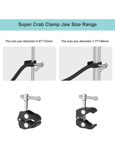 Soporte de Micrófono Cuello de Ganso MK0108 Ajustable 50 cm