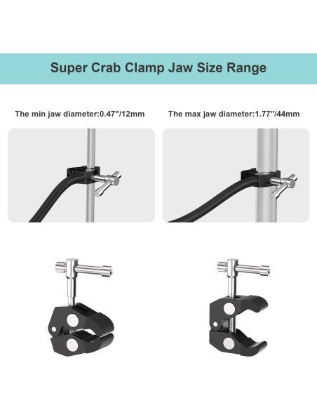 Soporte de Micrófono Cuello de Ganso MK0108 Ajustable 50 cm