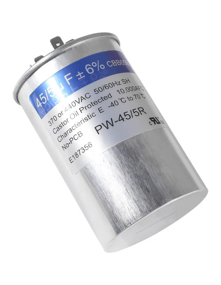 Paquete de 2 Capacitores de Arranque 45+5uF CBB65 UMLIFE