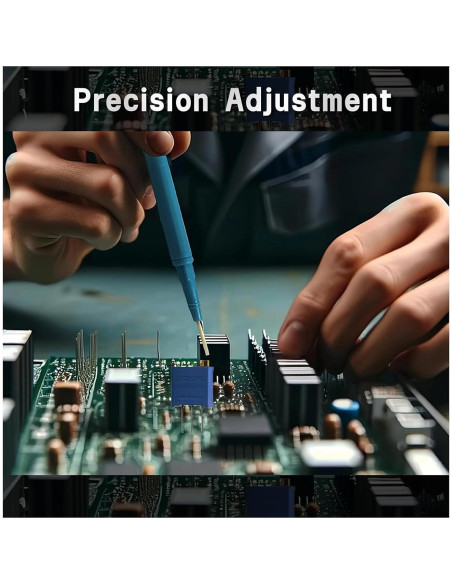 Kit de Potenciómetros 60Pcs Fielect 3296W 100 a 500K Ohm