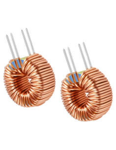 Kit 2 Pcs Inductor Toroide 100uH 0.8mm FOCMKEAS