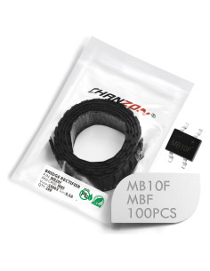 Diodo Rectificador de Puente SMD Chanzon MB10F 0.5A 1000V - 100 Piezas