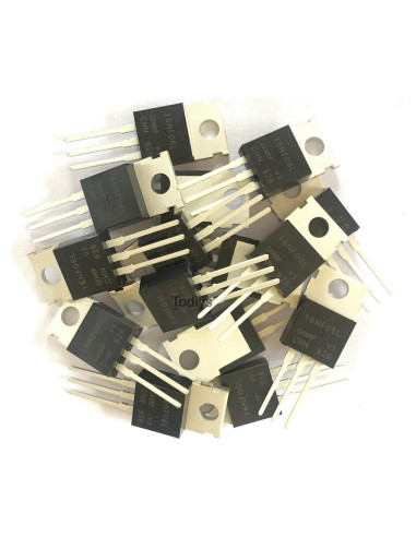 15 Pcs Transistor MOSFET N-Canal 16A 60V TO-220 Todiys