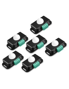 Controlador PIR de Movimiento 6 Paquetes hiSpkNix 12V-24V