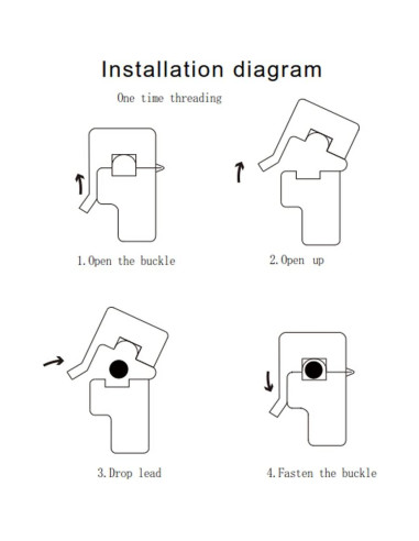 Sensor de Corriente SCT-013-020 SazkJere 0-20A 1V No Invasivo