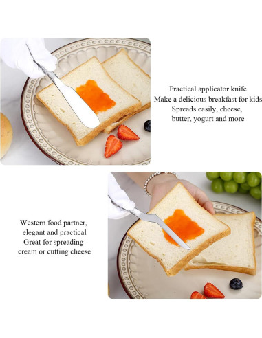 Juego de cuchillos para queso Berglander 5 piezas acero inoxidable