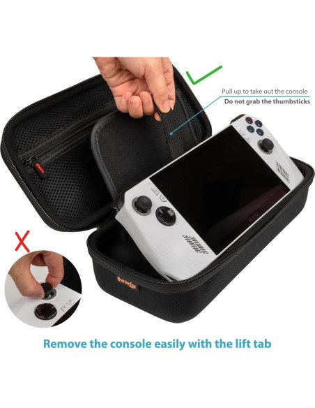 Funda Grande ButterFox para ASUS Rog Ally X - Impermeable y Acolchada