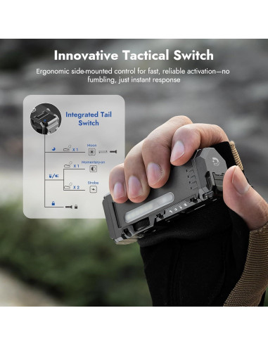 Linterna de bolígrafo WUBEN PL01 650 lúmenes recargable