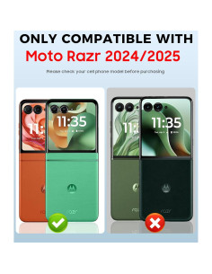 Funda delgada GooseBox para Motorola Razr 2024/2025 - Antirayaduras 2