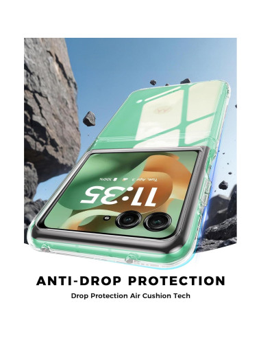 Funda delgada GooseBox para Motorola Razr 2024/2025 - Antirayaduras